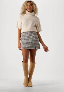 zilveren y.a.s. minirok yassiraz hmw short skirt
