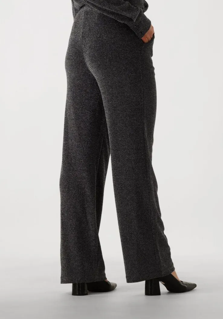 zilveren y.a.s. pantalon yastikka hw glitter pants