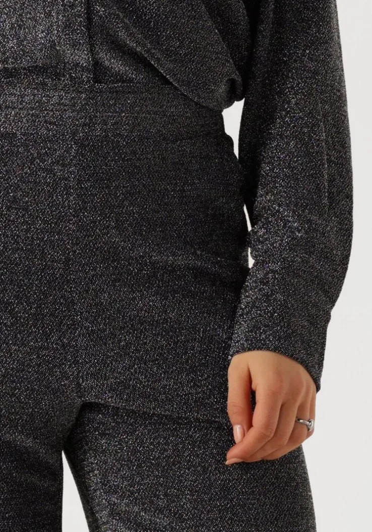 zilveren y.a.s. pantalon yastikka hw glitter pants