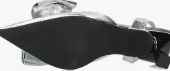 zilverkleurig blasz slingbacks daw0798