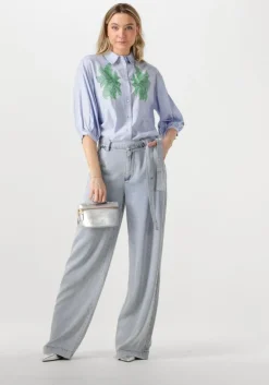 zilverkleurig fred de la bretoniere handtas lori handbag shiny grain leather