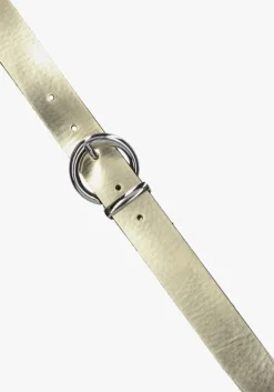 zilverkleurig notre-v riem 4303