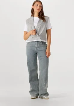 zilverkleurig nubikk lage sneakers riley morgan