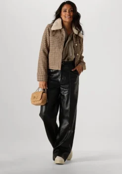 zwarte aaiko pantalon sonja pu 766