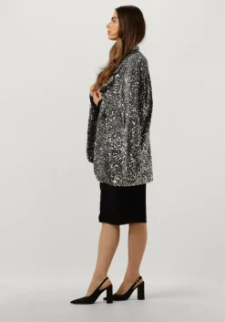 zwarte access mini jurk ruched dress with v neckline