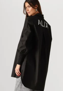 zwarte alix the label blouses ladies woven oversized blouse