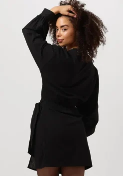 ALIX THE LABEL e mini jurk ladies woven linen look wrap dress><noscript><img width=