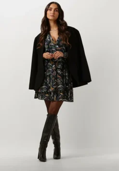 ALIX THE LABEL e mini jurk ladies knitted paisley lurex dress><noscript><img width=