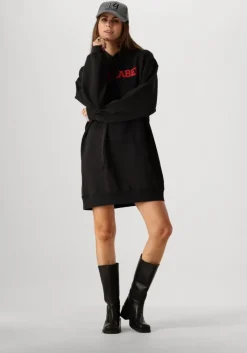 ALIX THE LABEL e mini jurk ladies knitted hooded sweat>DAMES Jurken