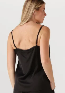 zwarte alix the label top ladies woven satin beaded camisole