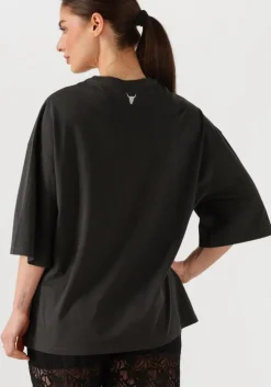 zwarte alix the label t-shirt ladies knitted alix tshirt