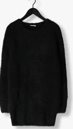 zwarte american vintage midi jurk niby