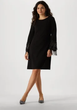 zwarte ana alcazar mini jurk modern mix dress