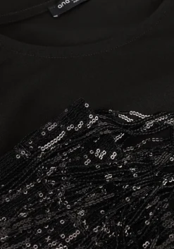 zwarte ana alcazar mini jurk modern mix dress