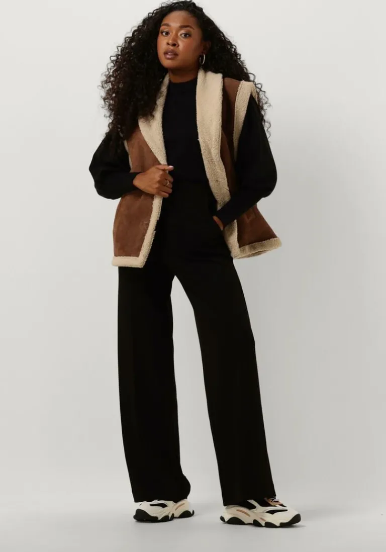 ANA ALCAZAR e pantalon wide trousers>DAMES Broeken