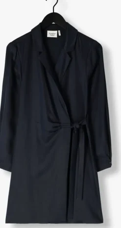 zwarte another label mini jurk milou dress l/s