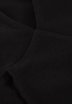 zwarte another label mini jurk amilia short dress l/s