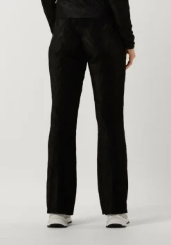 zwarte another label pantalon garcelle pleated pants