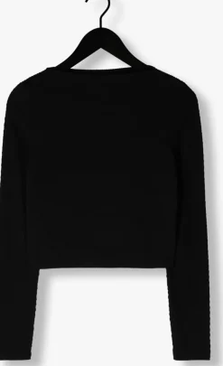 zwarte another label tops & t-shirts marthe top