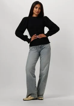 zwarte antik batik top angelie smock blouse