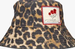 BECKSONDERGAARD e buckethat leopa canvas bucket hat>DAMES Hoeden
