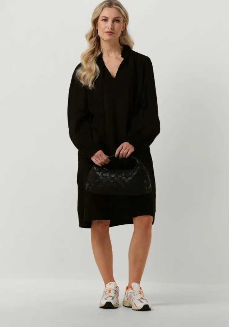 zwarte bellamy mini jurk kate