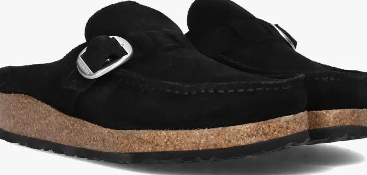 zwarte birkenstock instappers buckley dames