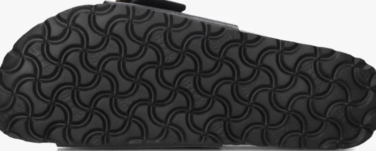 zwarte birkenstock slippers catalina cushion buckle