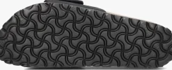 zwarte birkenstock slippers madrid big buckle