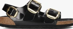 BIRKENSTOCK e slippers milano big buckle dames>DAMES Slippers