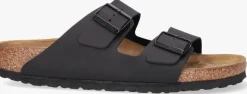 zwarte birkenstock slippers arizona