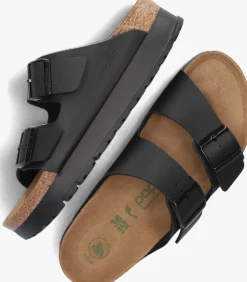 BIRKENSTOCK e slippers arizona platform dames><noscript><img width=