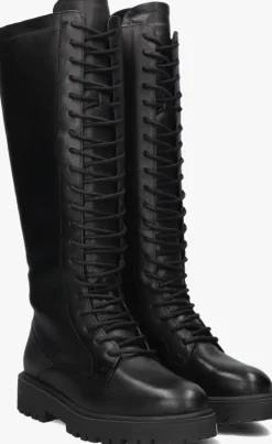 zwarte blasz hoge laarzen leta-76