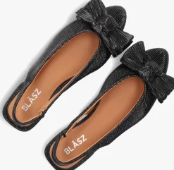 zwarte blasz slingbacks l15593