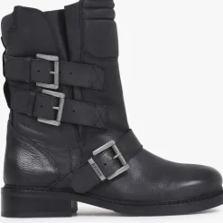 zwarte bronx biker boots new-tough 47575