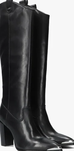 zwarte bronx hoge laarzen next americana long