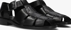 zwarte bronx sandalen met hak next-wagon 85026