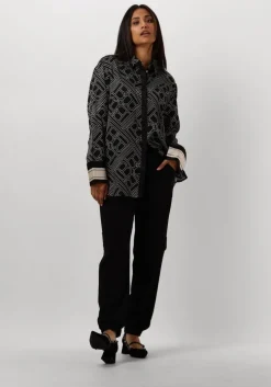 zwarte bruuns bazaar blouses floret aude shirt