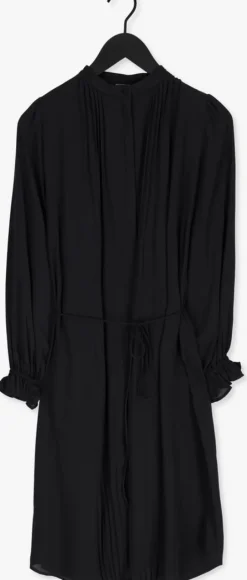 zwarte bruuns bazaar midi jurk camilla basely dress