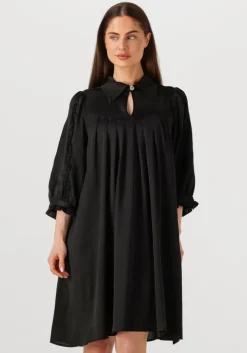 zwarte bruuns bazaar mini jurk tamia dress