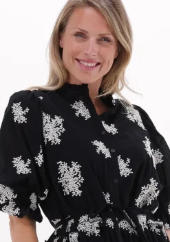 zwarte bruuns bazaar mini jurk kamal kamila dress