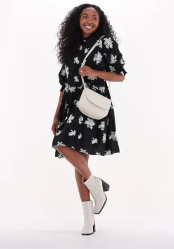 zwarte bruuns bazaar mini jurk kamal kamila dress