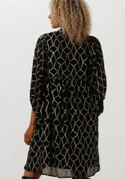zwarte bruuns bazaar mini jurk scome sarina dress