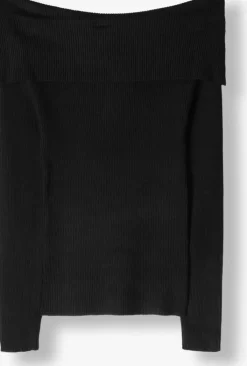 zwarte bruuns bazaar t-shirt tonna knit