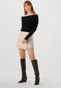 zwarte bruuns bazaar t-shirt tonna knit