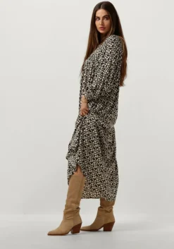 BY-BAR e maxi jurk hayley graphic dress>DAMES Jurken