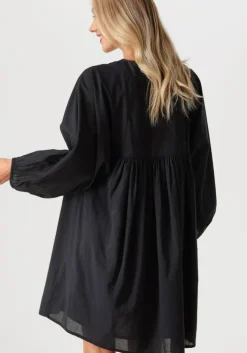 zwarte by-bar mini jurk philou chambric dress