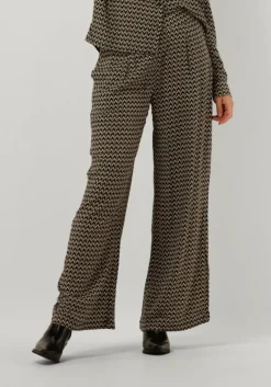 zwarte by-bar wijde broek mara gio pant