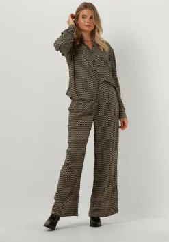 zwarte by-bar wijde broek mara gio pant