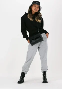 zwarte calvin klein trui ck embroidery hoodie